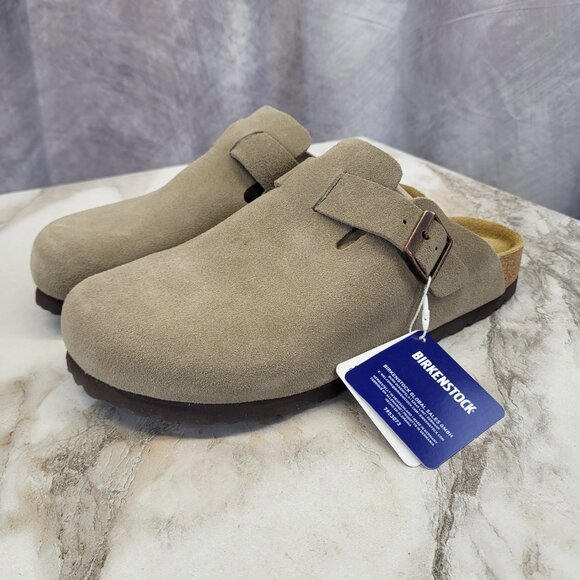 Birkenstock Tan Suede Loafers - Picture 7 of 15